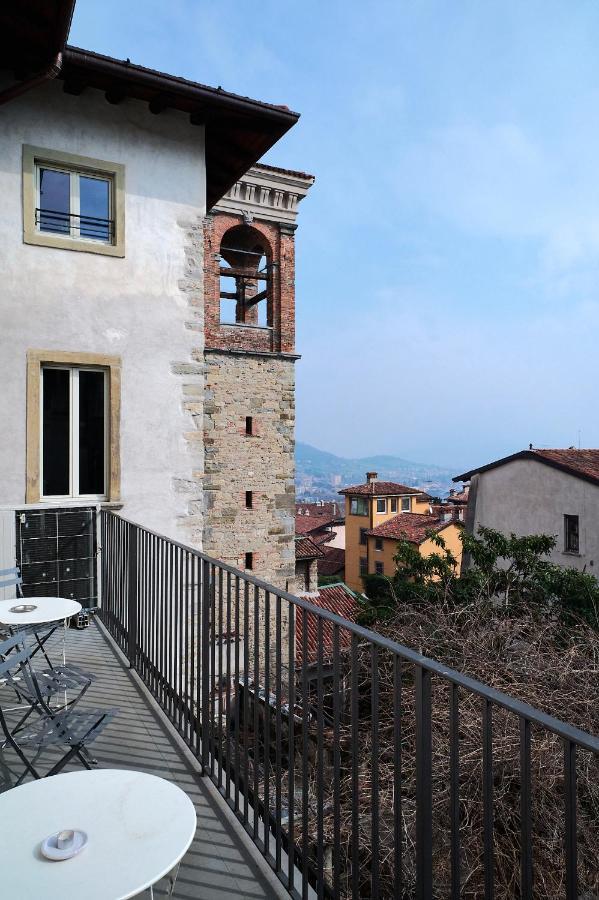 "Camera Con Vista" Bergamo Alta Buitenkant foto