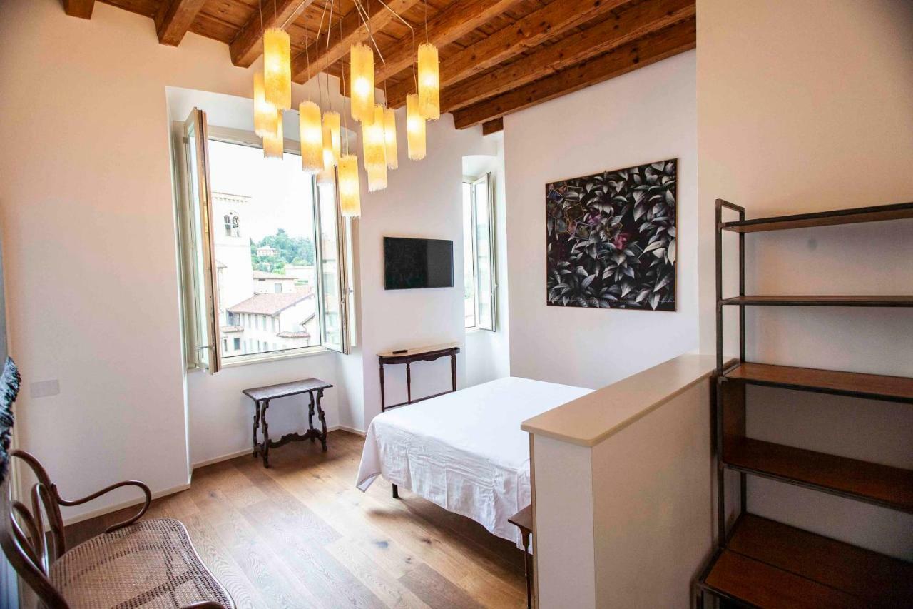 "Camera Con Vista" Bergamo Alta Buitenkant foto