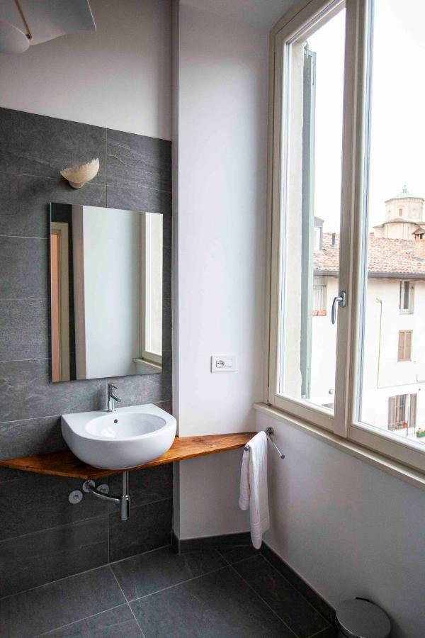 "Camera Con Vista" Bergamo Alta Buitenkant foto